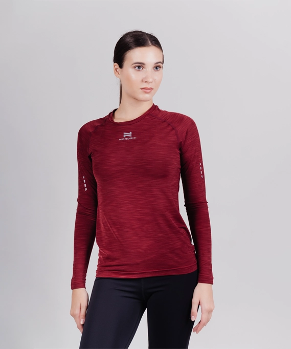 Футболка Nordski Pro Ruby W с длинным рукавом