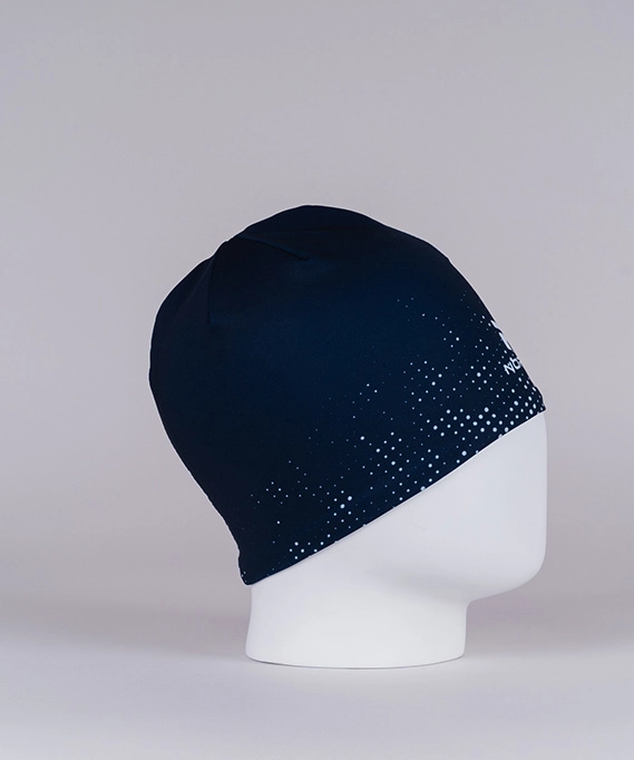 Гоночная шапка Nordski Pro Blue/Pearl Blue