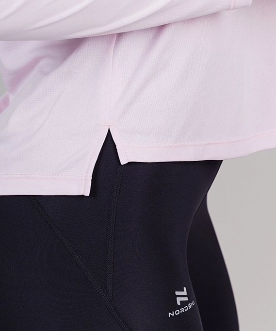Футболка Nordski Run Peony W с длинным рукавом