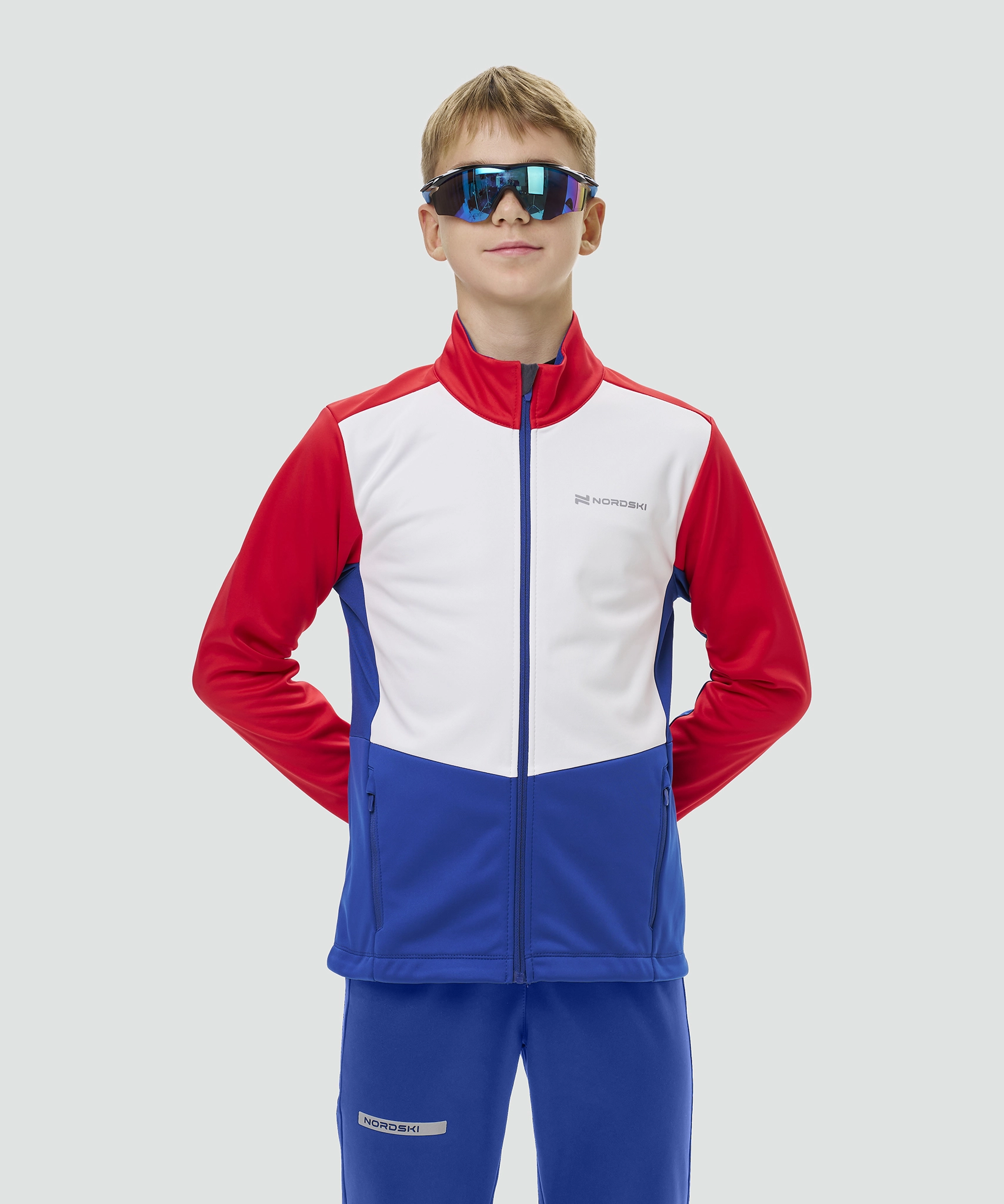 Тренировочная куртка Nordski Jr. Advance Patriot