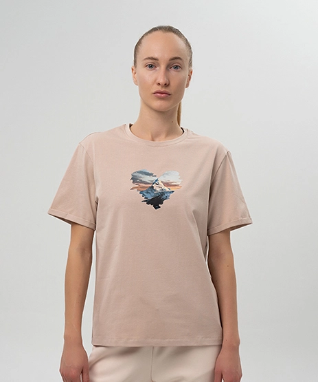Футболка Nordski Simple Logo Black/Crystal W