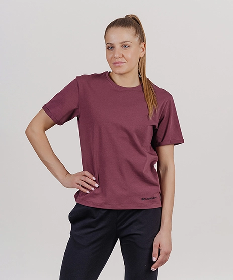 Футболка Nordski Simple Logo Black/Crystal W