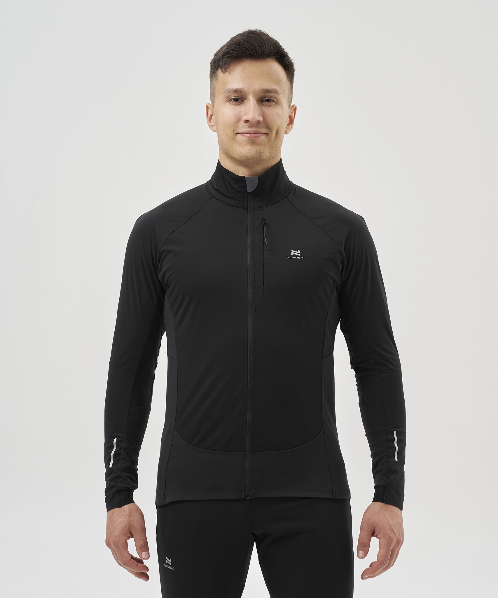 Тренировочная куртка Nordski Race Black