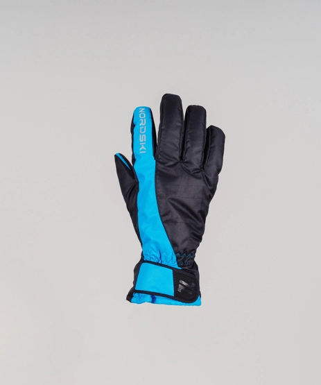 Перчатки Nordski Arctic Black/Aquamarine Membrane W