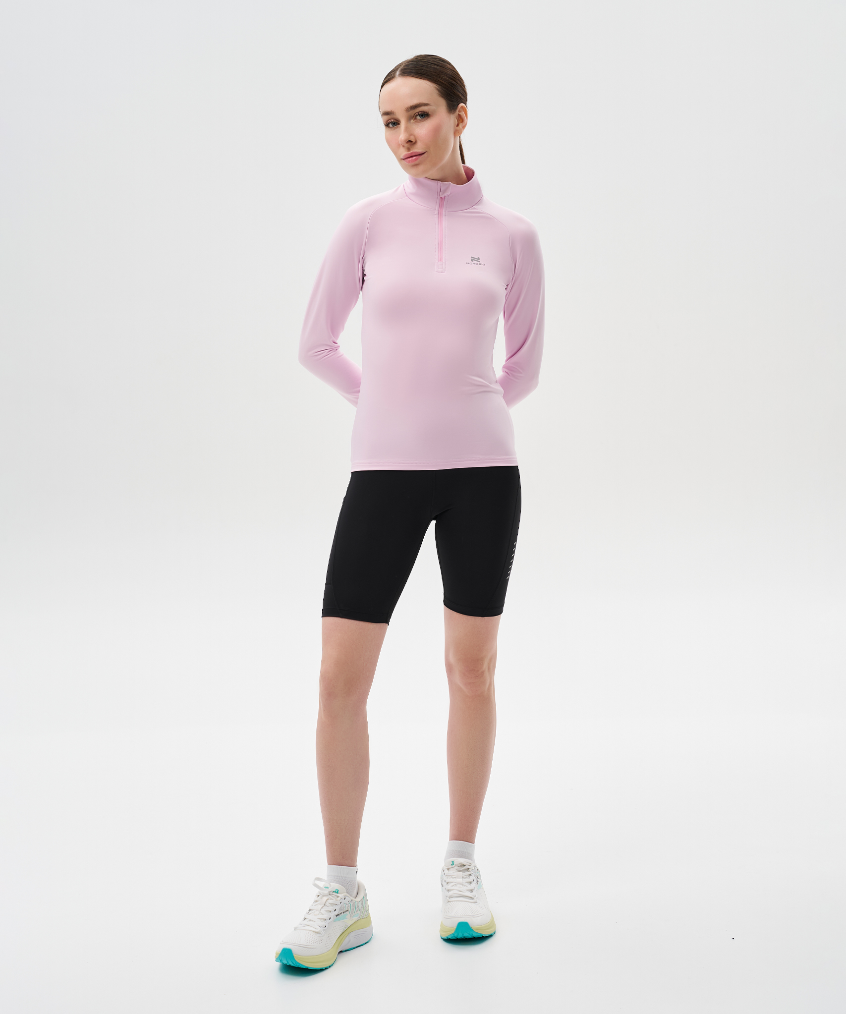 Лонгслив Nordski Run Peony W