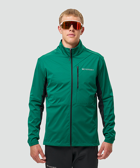 Тренировочная куртка Nordski PRO TOUR Dark Mint/Black