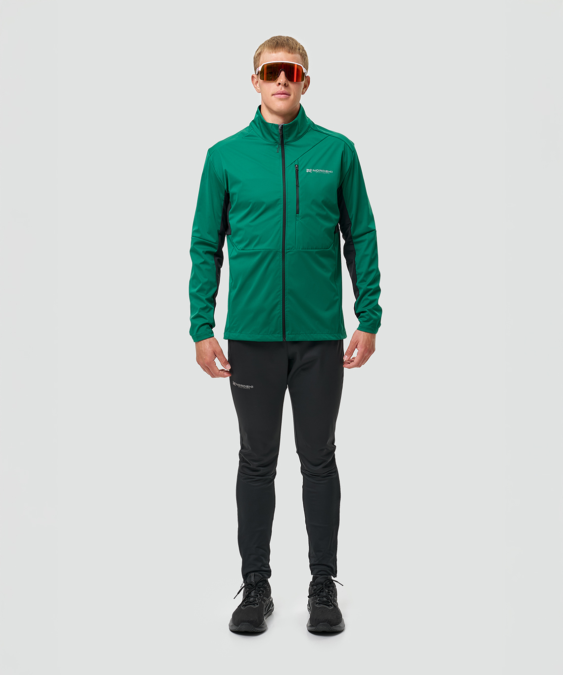 Тренировочная куртка Nordski PRO TOUR Alpine Green/Black