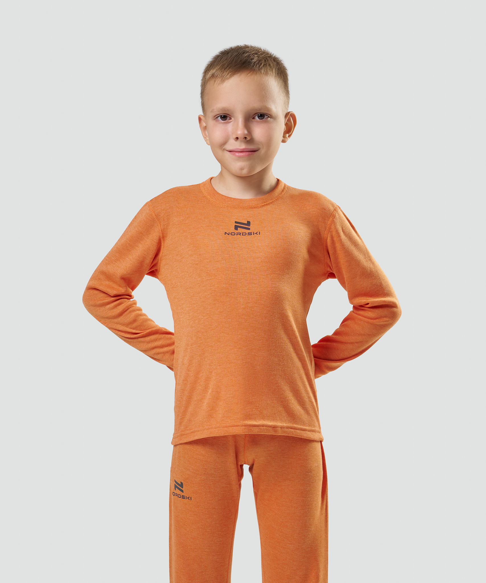 Комплект термобелья Nordski Jr. Soft Orange