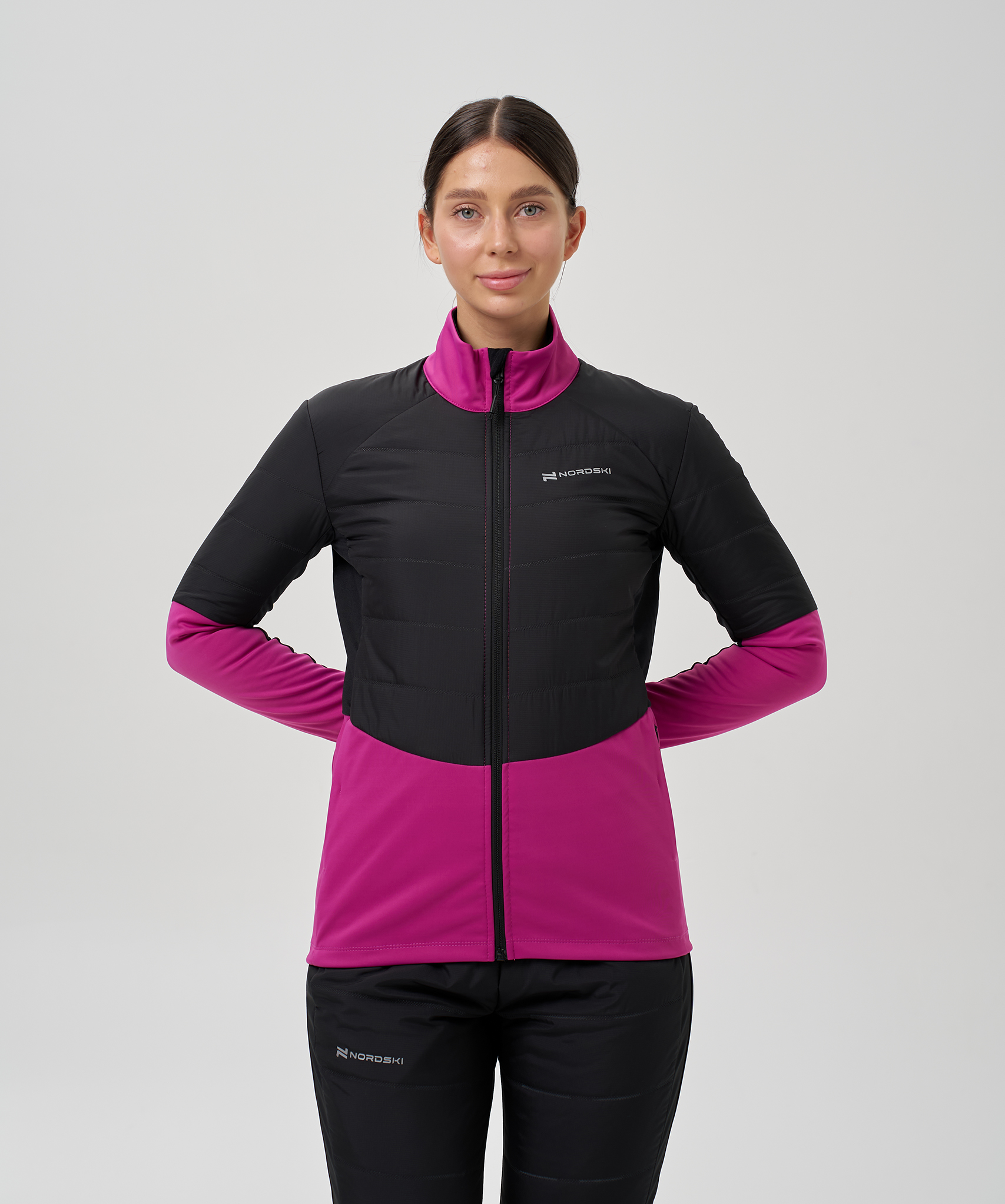 Куртка Nordski Hybrid Pro 2.0 Fuchsia/Black W