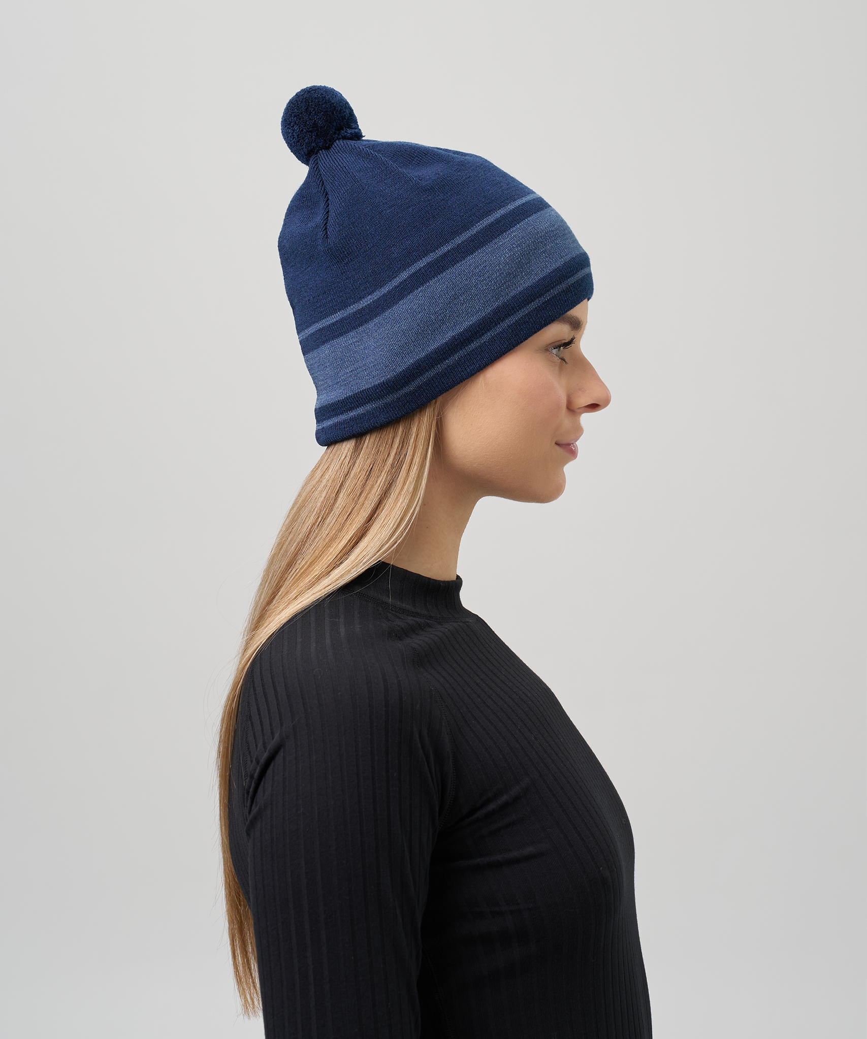 Шапка Nordski Tone Stripe Blue