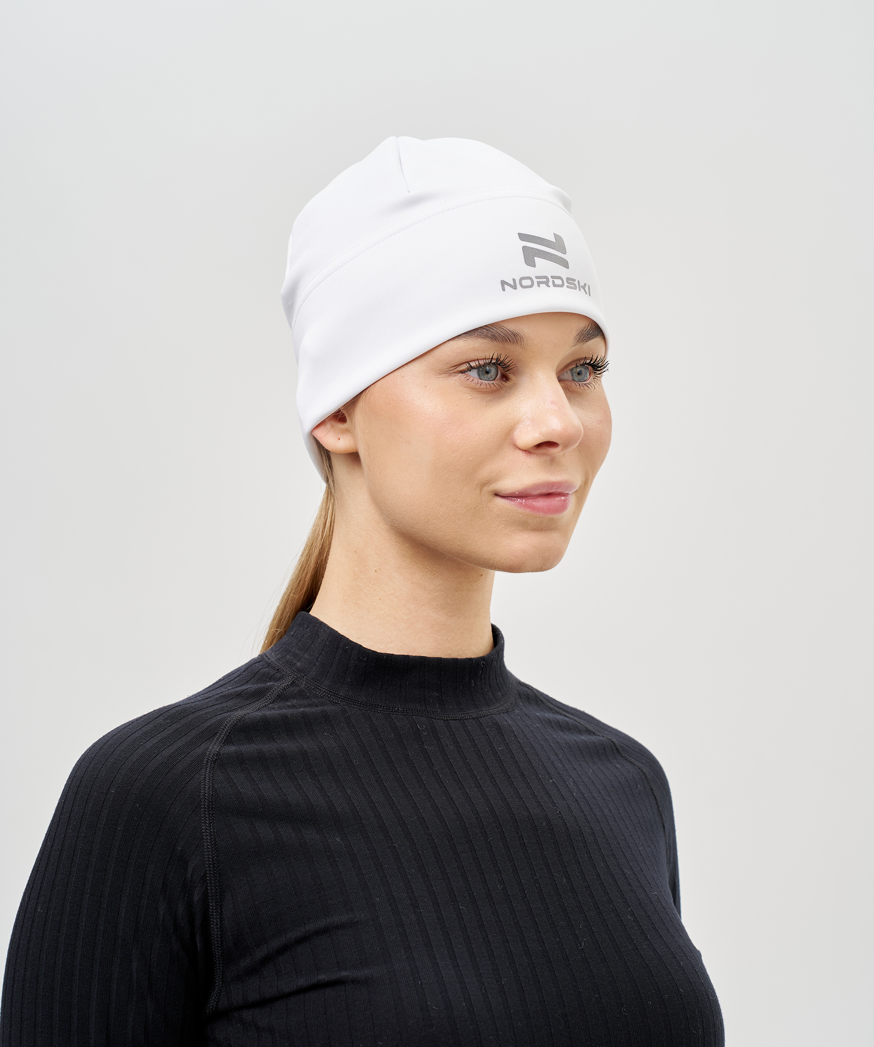 Тренировочная шапка Nordski Core White
