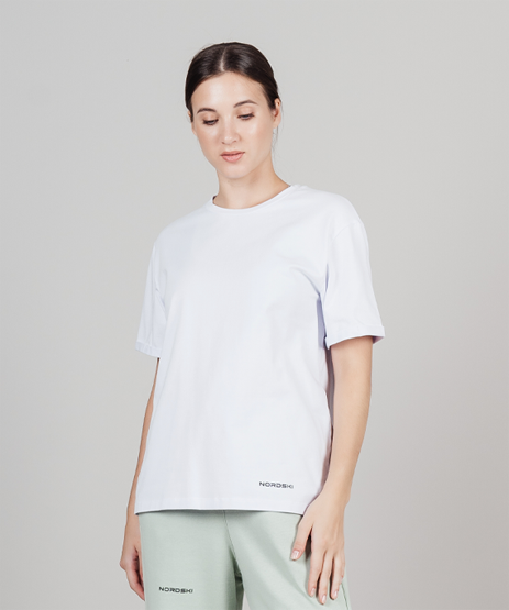 Футболка Nordski Simple Logo Beige/Sunset W