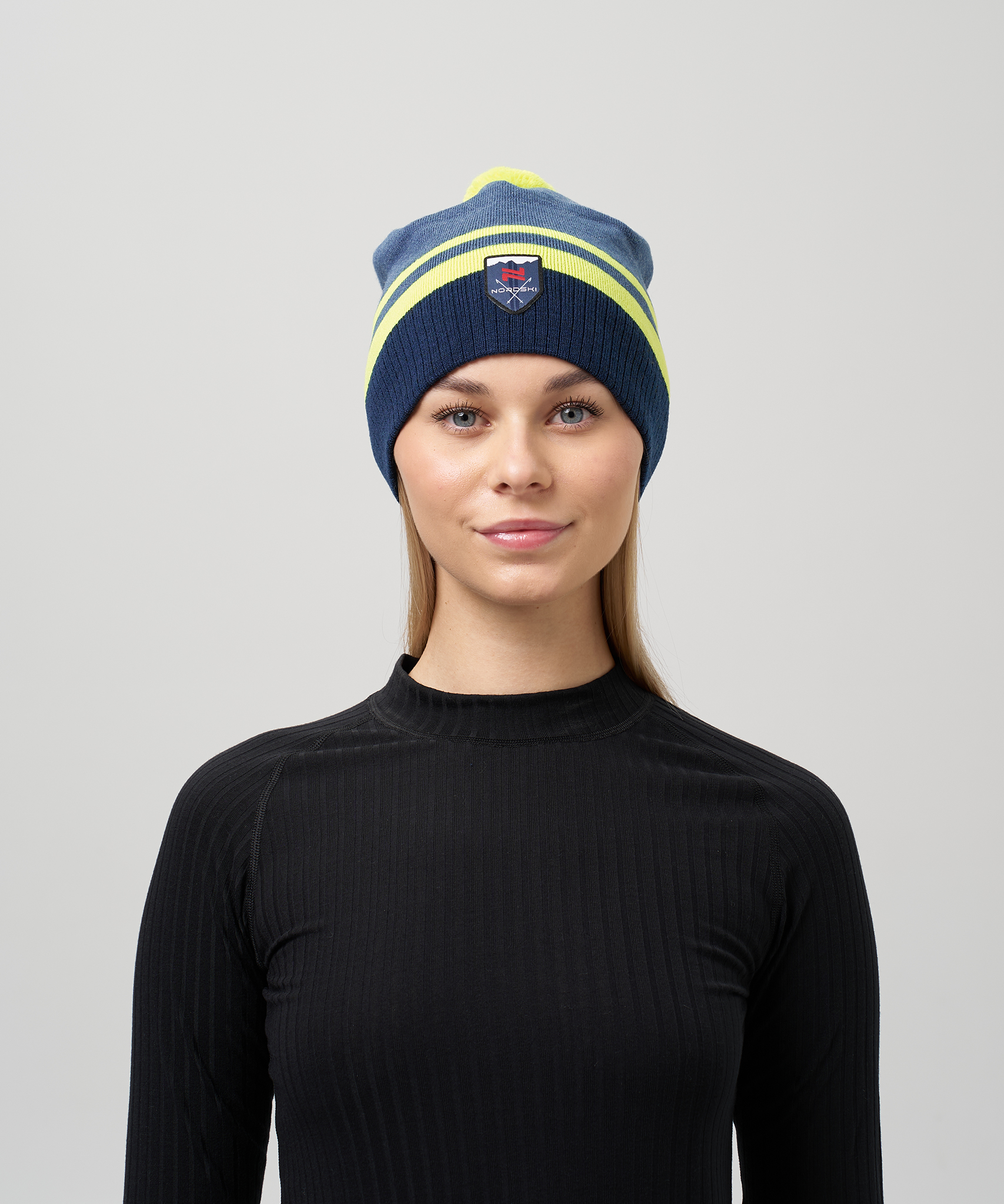 Шапка Nordski Move Dark Blue/Jeans