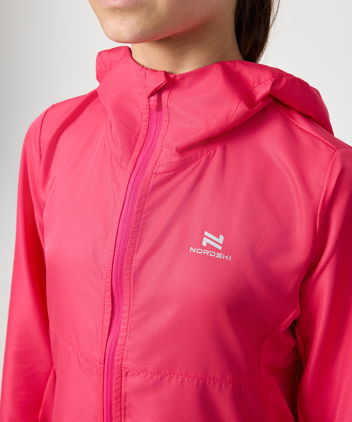 Ветровка Nordski Jr. Run Pink