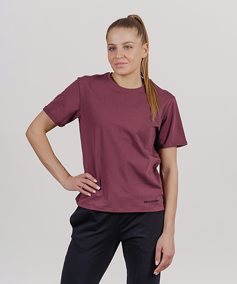 Футболка Nordski Simple Logo Beige/Sunset W