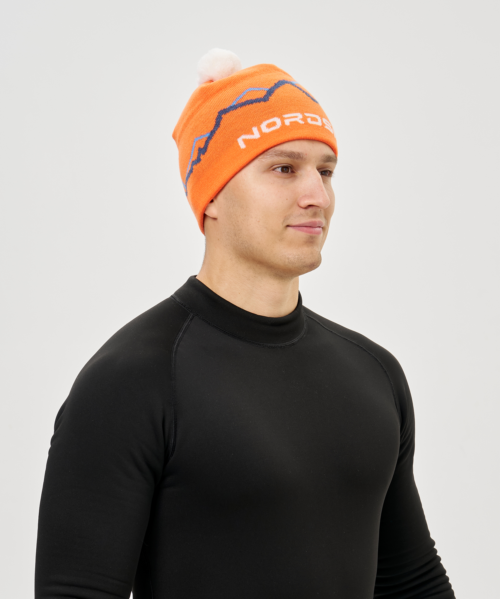 Шапка Nordski Track Orange