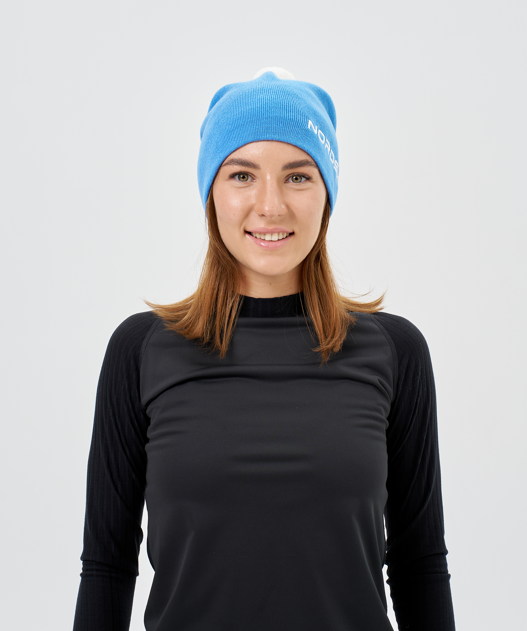 Шапка Nordski Embroidery White