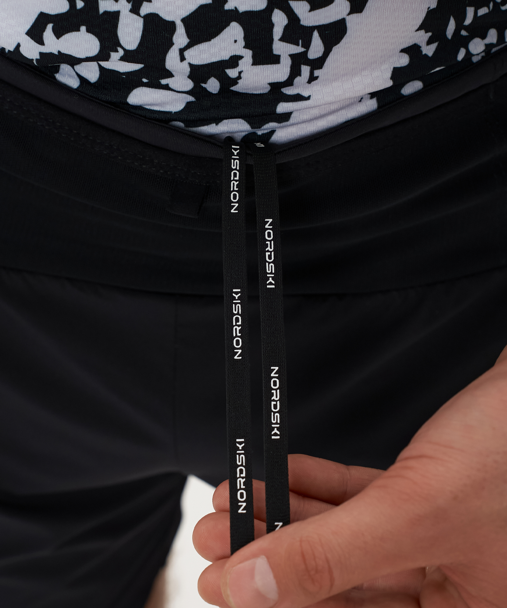 Шорты 2 в 1 Nordski Trail Black