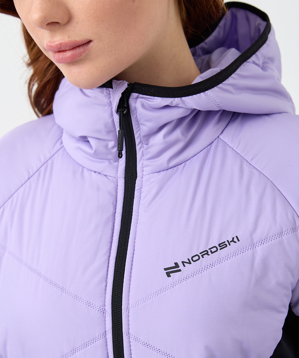 Куртка Nordski Hybrid Warm 2.0 Lavender/Black W